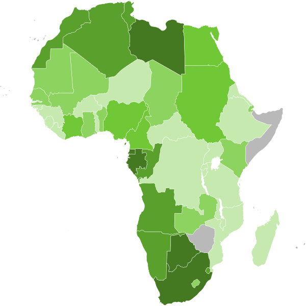 map afrique